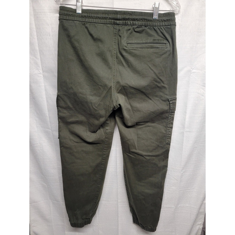 Hollister Womens Army Green Cargo Drawstring Joggers Small - Picture 2 of 8